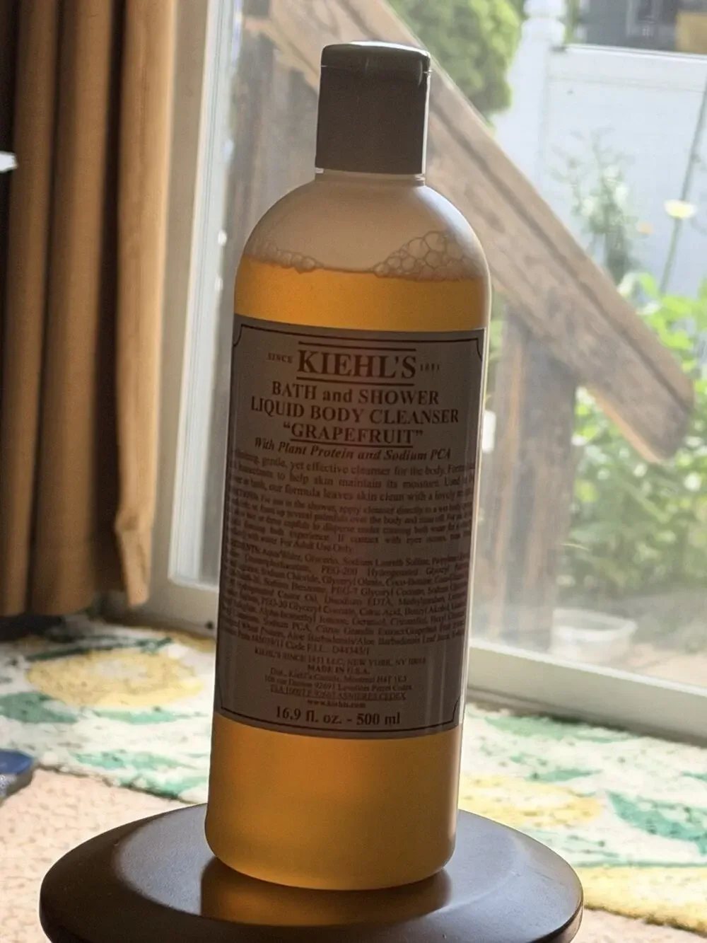 NEW Kiehl's Bath & Shower Liquid Body Cleanser Grapefruit 16.9 oz / 500ml